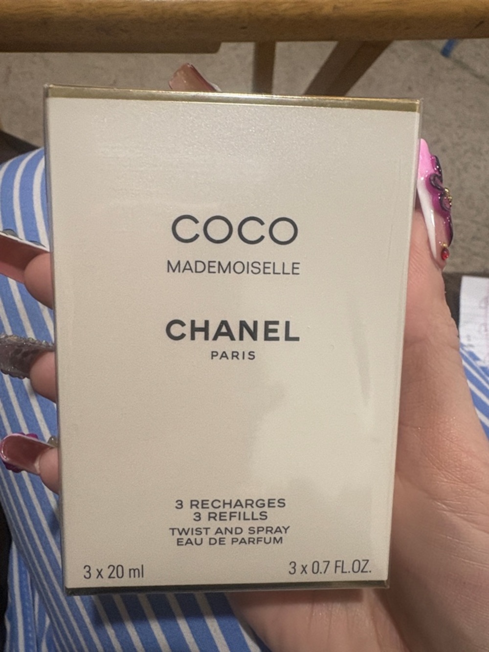 New Chanel coco mademoiselle 3 twist and spray set - Picture 2 of 6